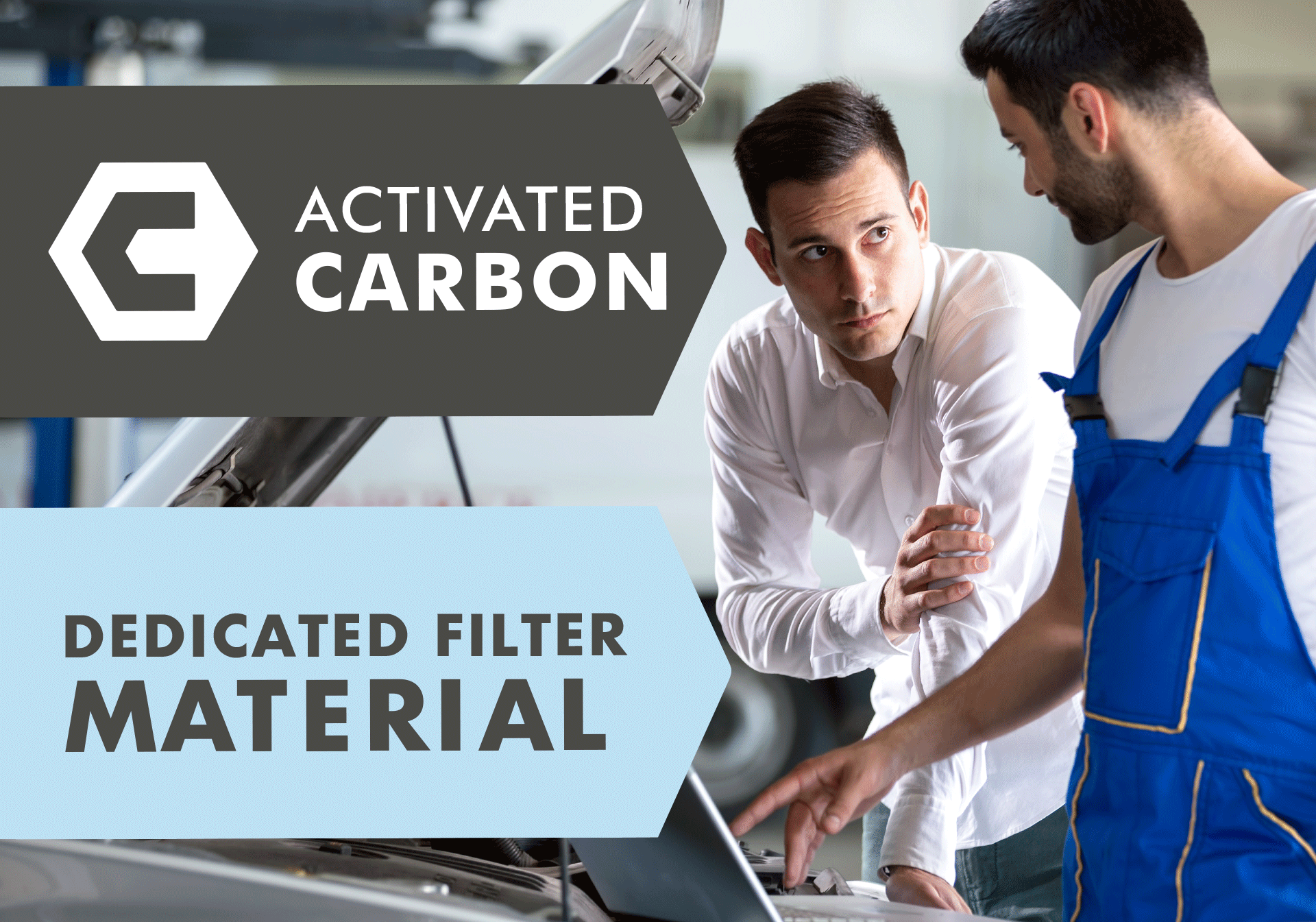 Benefits of Filtron cabin filters - packaging redesign.