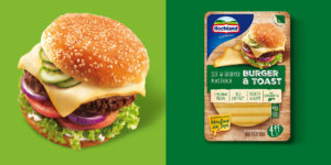 Opakowania serów żółtych Hochland - burger&toast.