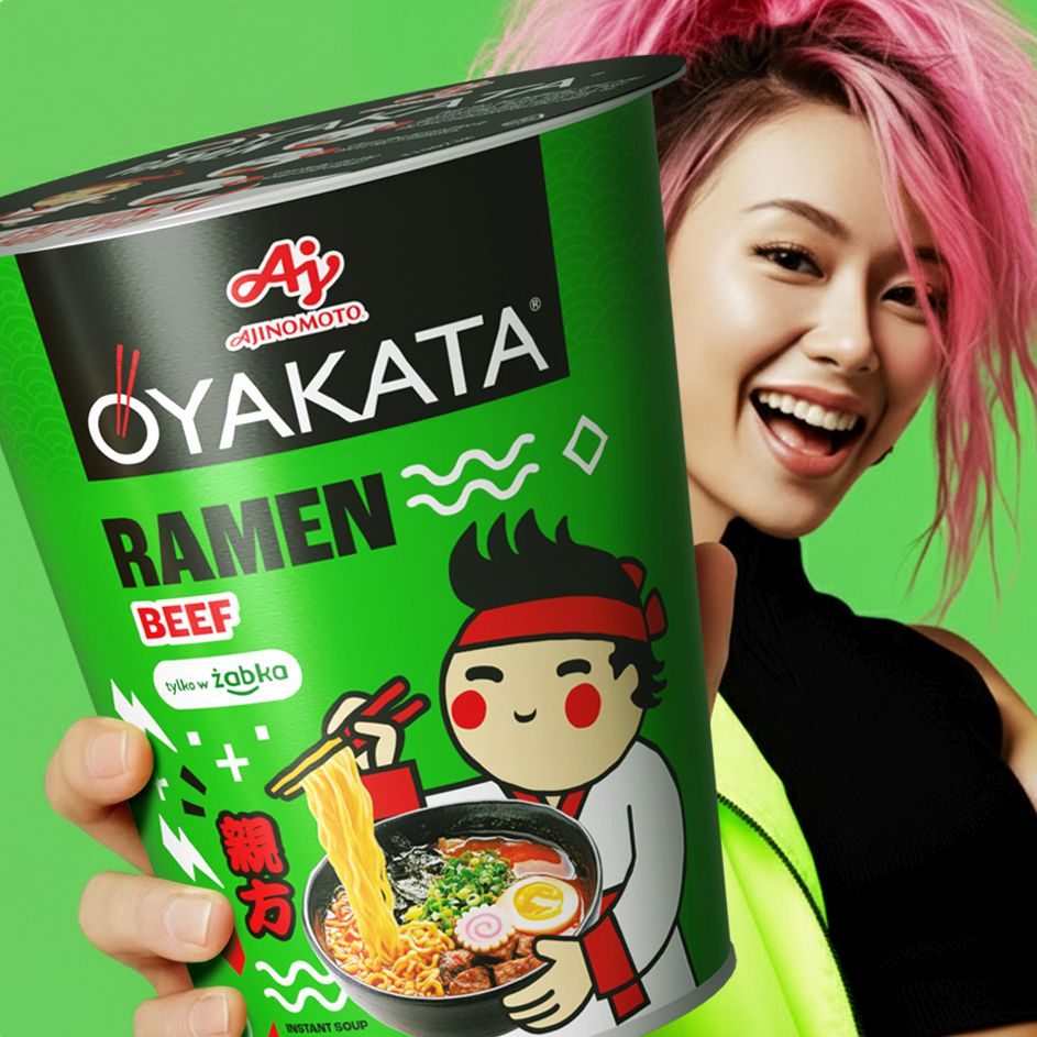 linia dań oyakata - nowe opakowanie ramen